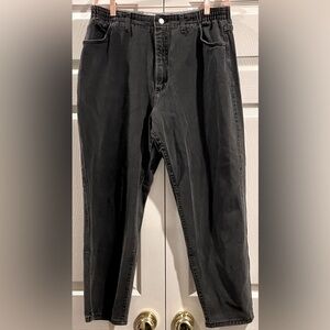 Lee vintage women’s 34x30 black jeans